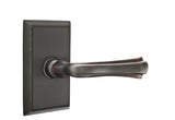 Emtek Wembley Lever with Rectangular Rosette - E232