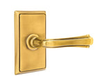 Emtek Wembley Lever with Rectangular Rosette - E232