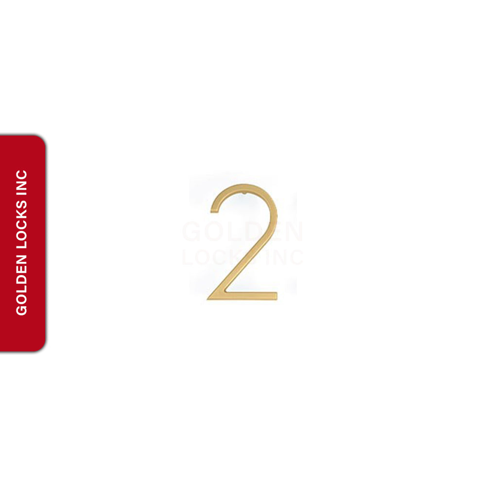 Emtek E1159 7 Inch Modern House Numbers