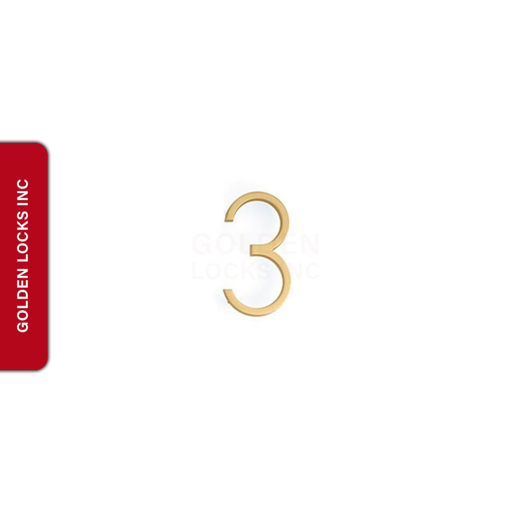 Emtek E1159 7 Inch Modern House Numbers
