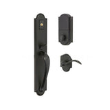 Baldwin 6402452BLENT BALD EVOLVED BOULDER X 5452V LVR X SGL X LH, Distressed Antique Nickel