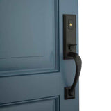 Baldwin 85352102BRENT Right Hand Single Cylinder Cody 3/4 Evolved Bluetooth Handleset Complete with Interior Lever Oil Rubbed Bronze Finish