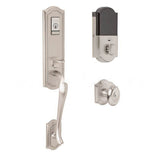 Baldwin 85337150BENTR BALD EVOLVED BETHPAGE X 5077 KNOB X SGL CYL, Satin Nickel