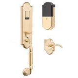 Baldwin 85350-033-BLFD Estate Evolved Manchester Smart Handleset