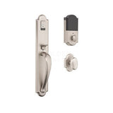 Baldwin 6402150BENTR BALD EVOLVED BOULDER X 5024 KNOB X SGL CYL, Satin Nickel