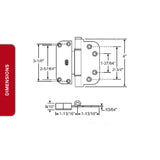 Adjustable Guide Hinge 56-223ab