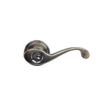 KWIKSET COMMONWEALTH ENTRY LOCK - LEFT HAND ANTIQUE NICKEL - KW-743CHL-LH-15A