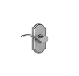 WESLOCK BORDEAU L1700-U-P LH PASSAGE LEVER - WEATHERED PEWTER - L1700UPUPSL20