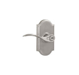 WESLOCK LEFT HAND BORDEAU PREMIERE ENTRY LOCK W/ ADJUSTABLE BACKSET & FULL LIP STRIKE SATIN NICKEL - L1740UNUNSL23