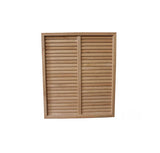 20 X 24 Wood Louver Insert For 1-3/4" Thick Door