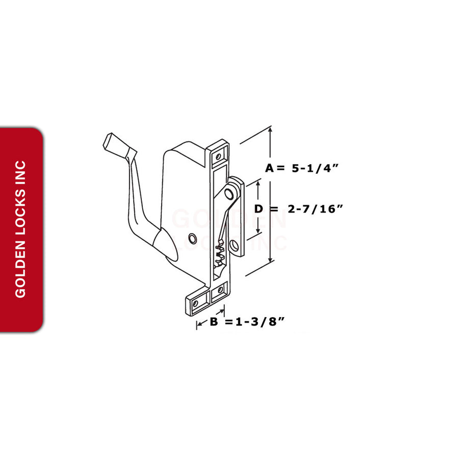 Kanael窓口 Window Replacement Hardware – Golden Locks Inc .
