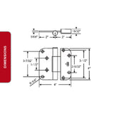 Millennium Guide Hinge 8754743