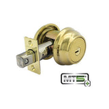 Mul-t-lock MT5+ MTL800 Hercular® Single Cylinder deadbolt w/Decorative Rosette and thumb turn