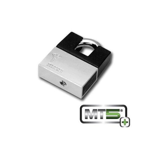 MUL-T-LOCK MT5+MTL800 #13 C-Series Padlock with Protector - 1/2" Shackle