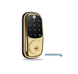 Yale Real Living Electronic Deadbolt with Mul-t-lock Interactive+ cylinder