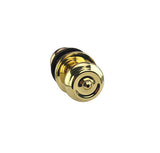 PHOENIX, PRIVACY KNOBSET - POLISHED BRASS - NA-330-P-3-S