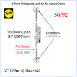 Pella Designer Series 902, Multipoint Lock, 77-1/8" Door