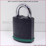 MUL-T-LOCK #11 E-Series Padlock with Low Guard (7-16" Shackle)
