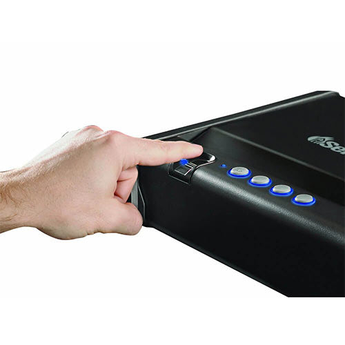 Sentry Biometric Pistol Safe QAP1BE – Golden Locks Inc