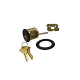 Rim Cylinder, 6 Pin Brass Schlage Sc4 Lock- 10b