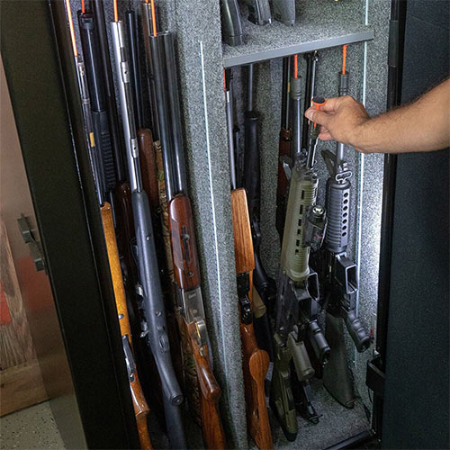 Gun Storage Solutions Rifle Rods 17 Caliber 2 Pack