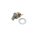 Rim Cylinder Lock - 5 Pin Brass W/ Schlage Sc1 Keyway - 380311