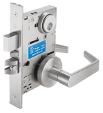 Cal-Royal SC Series, Extra Heavy Duty Mortise Locks with Clutch, Grade 1 - Storeroom Lock with Deadbolt SC8480