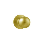 KWIKSET SK1000RG-3-RCAL-RCS REGINA SAFELOCK PASSAGE KNOB - POLISHED BRASS - SK1000RG-3-RCAL-RCS