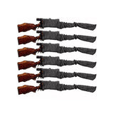 Sack-Ups 52" Rifle Socks - 6 Pack
