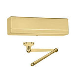 Sargent 1431-P10-DA-EAB Powerglide Door Closer, Delayed Action, Parallel Arm, Brass Enamel
