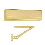 Sargent 1431-PH10-DA-EAB Powerglide Door Closer, Delayed Action, Friction Hold Open, Parallel Arm, Brass Enamel, Handed