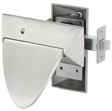 Sargent 24-HPU65-ALP-32D Ligature Resistant HP Series Push/Pull Privacy Lock, 2-3/4" Backset, No Push/Pull Trim, US32D/630 Satin Stainless Steel Finish, Handed