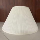 WL7x16x10 Cream Pleated Shade