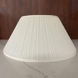 WL9x18x8 Cream Pleated Shade