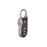 Yale Travel Padlock, TSA Approved, Gray