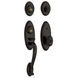 Baldwin Landon Two Point Dummy Handleset with Egg Style Interior Knob