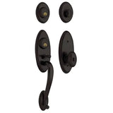 Baldwin Landon Two Point Dummy Handleset with Egg Style Interior Knob