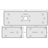 Cal-Royal 812 Fire Rated Vertical Rod Shim Kit 1/8" Thick