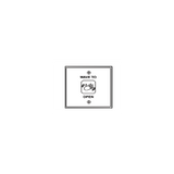 Cal-Royal 8630-SW Touchless Switch (Text & Hand), For 8600 Series