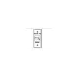 Cal-Royal 8632-SW Touchless Switch (Text & Hand), For 8600 Series