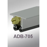Cal-Royal ADB-705 Regular Duty, Mortised Application Automatic Door Bottom w/ Vinyl Seal