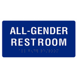 Cal-Royal AGH-48 All Gender Restroom Signs (ADA) with Braille