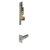 Cal-Royal AUXSLAFLW4 Wood Door Self-Latching Flush Bolt W/ Auxiliary Fire Latch