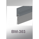 Cal-Royal BW-303 Nylon Brush with Extruded Aluminum Seal Retainer