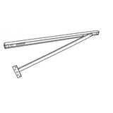 Cal-Royal CON774H Medium Duty Concealed Overhead Door Holder with Hold-Open, Size-4