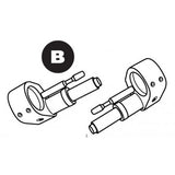 Cal-Royal DS-2200/2300 Soft Action Roller Stop For SDH Series Sliding ...