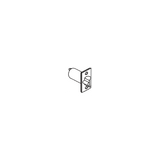 Cal-Royal Ul-HIL238 Dead Latch For Lever Lock (For Entry Only)