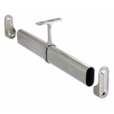 Cal-Royal OVRCLR Oval Closet Rod Only, Finish-Polished Chrome