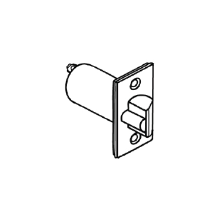 Cal-Royal ULSGPA238 2 3/8" Dead Latch & Faceplate