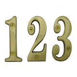 Cal-Royal SBN3 Solid Brass Numbers 0-9 3